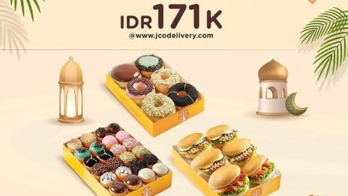 4 Promo JCO Hari Ini 30 Maret 2023, 1 Box Jpops + 2 Iced Thai Tea hanya Rp97 Ribu