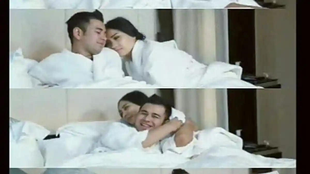 Raffi Ahmad dan Nagita Slavina Mesra di Ranjang. Siapa yang Iri ya?