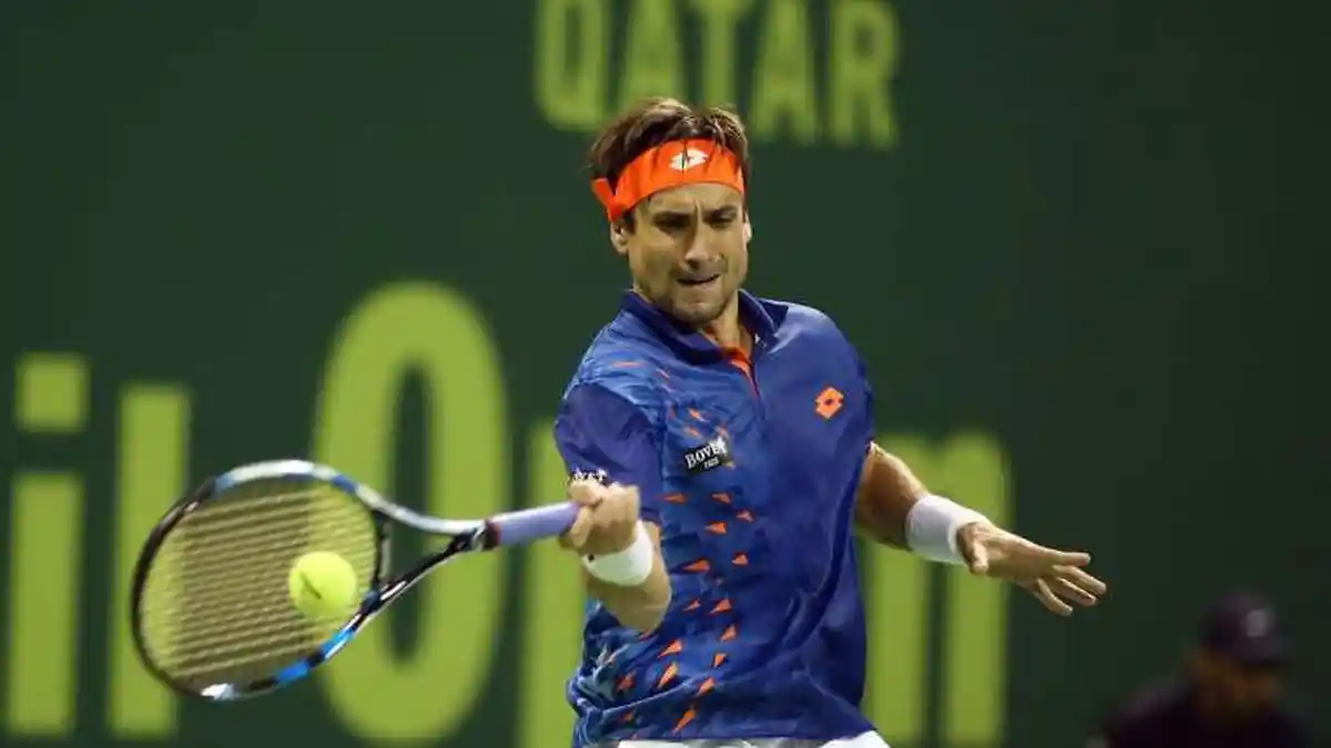 Juara Bertahan David Ferrer Terjengkang di Babak Pertama Qatar Terbuka