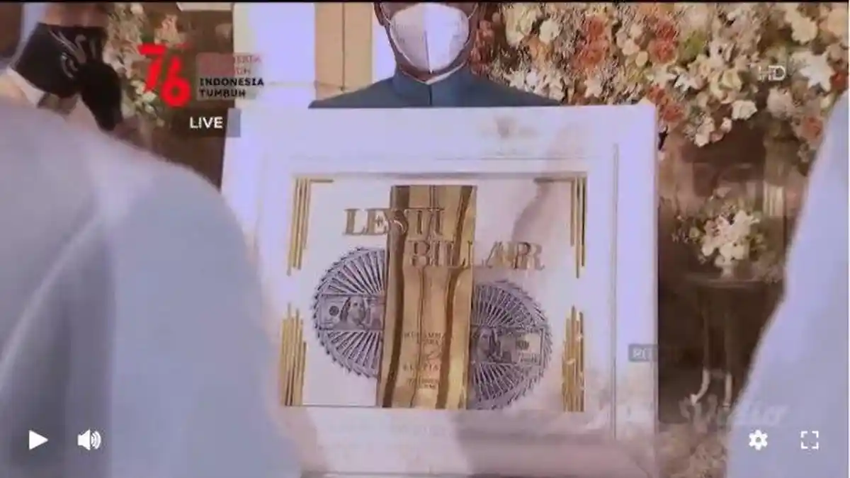 Rizky Billar Nikahi Lesti Kejora dengan Mahar 72,300 US Dolar atau Rp 1 Miliar