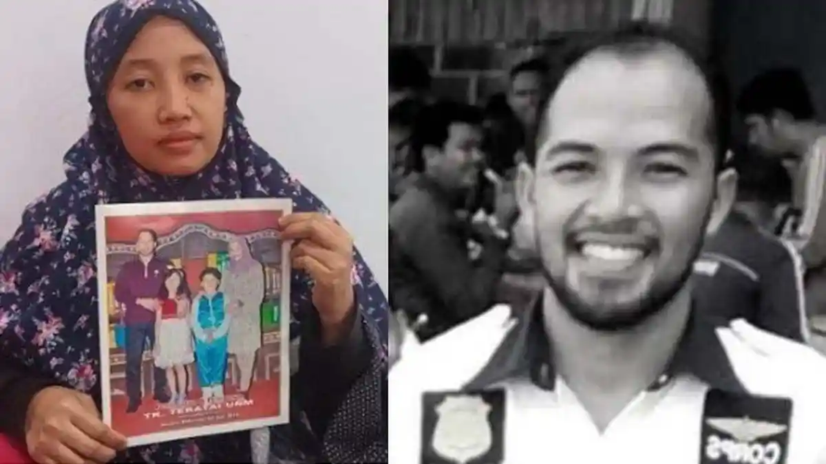 Suami Dihabisi Kasatpol PP, Istri Najamuddin Terisak Lebaran Cuma Bertiga Bareng Anak : Gak Sanggup