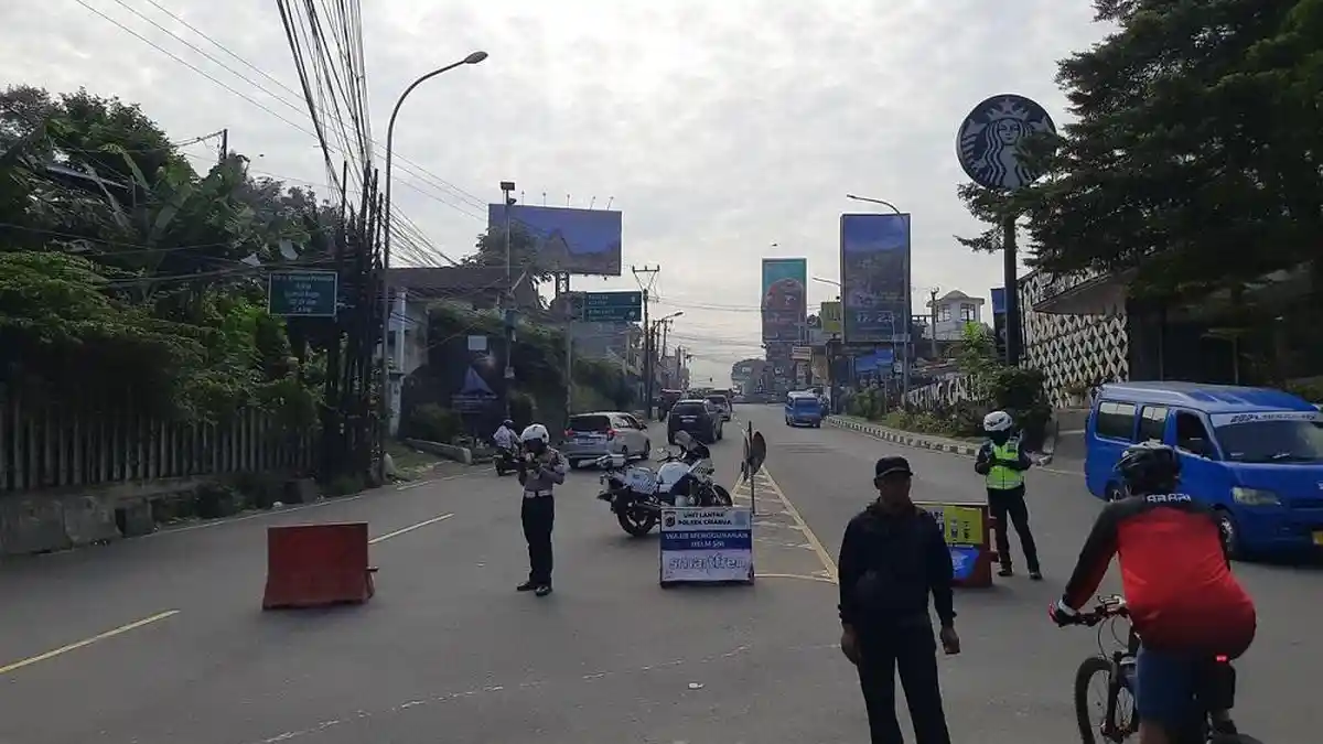 Libur Panjang Kenaikan Yesus Kristus, 1000 Kendaraan Per Jam Masuk Kawasan Puncak Bogor