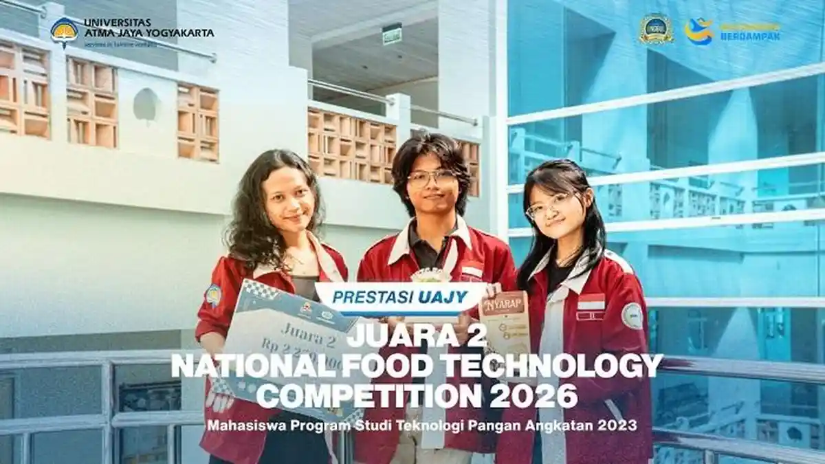 Mahasiswa UAJY Raih Juara 2 National Food Technology Competition 2026
