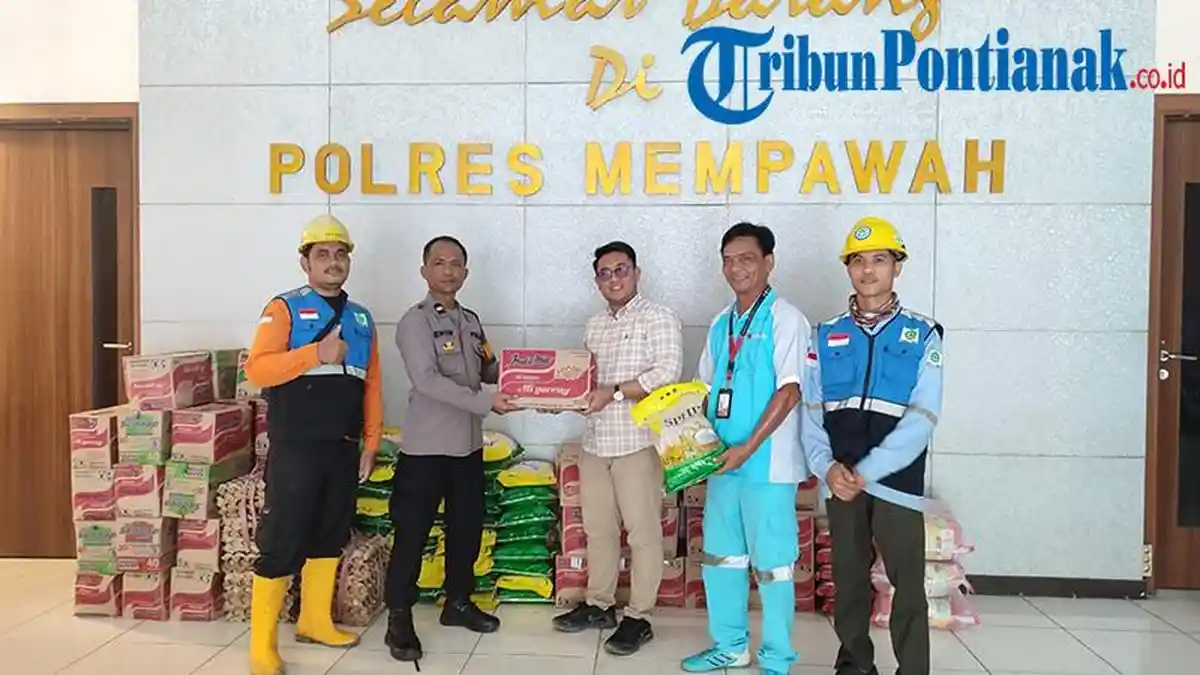 EUP dan Sigma Salurkan Bantuan Bagi Masyarakat Terdampak Banjir di Mempawah