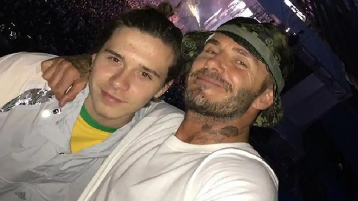 David Beckham Unggah Foto Memalukan Sang Anak