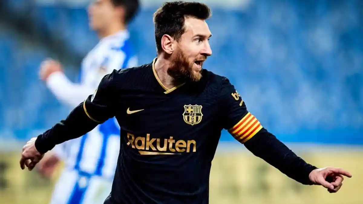 Real Sociedad vs Barcelona: Messi Cetak Rekor Baru, El Barca Pesta Gol Menang 1-6