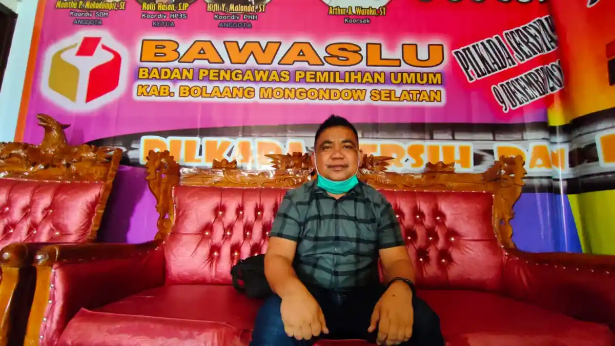 Jelang Pilkada, Bawaslu Minta Pemkab Bolsel Salurkan Bansos Setelah 9 Desember 2020 