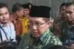 Menteri Agama RI Lukman Hakim Saifuddin Konpers