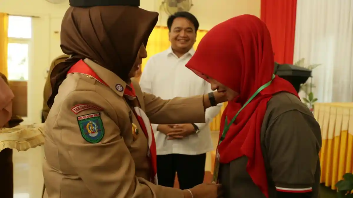 Buka Pelatihan Menjahit dan Bordir, Begini Pesan Wakil Wali Kota Tanjungpinang Kepada Peserta