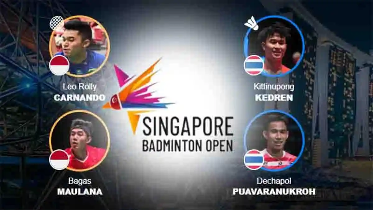 Live Badminton BWF Singapore Open 2025: Leo Carnando/Bagas Maulana Tanding Sekarang, Sengit Babak I