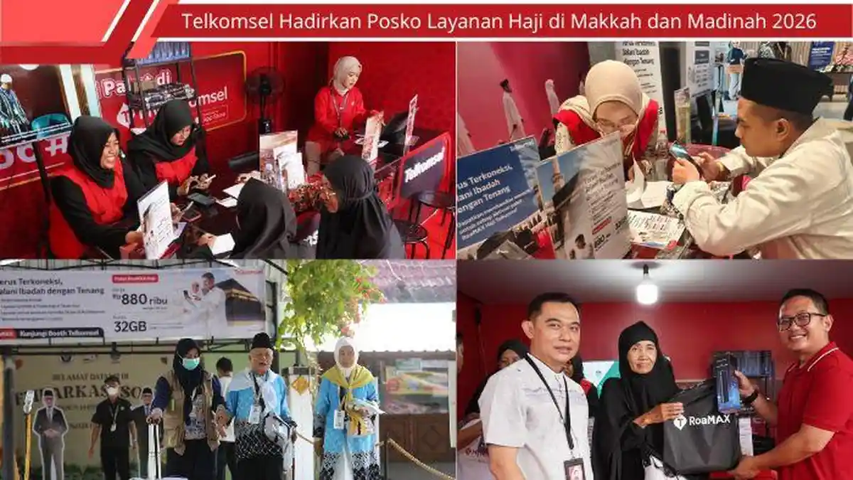 Telkomsel Hadirkan Posko Layanan Haji di Makkah dan Madinah 2026