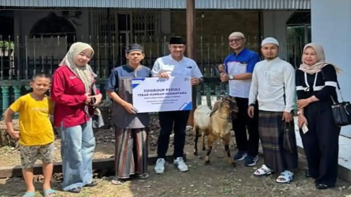 Idul Adha 1447 H, FIFGROUP Cabang Palembang Berbagi Hewan Kurban untuk Masyarakat di  Palembang