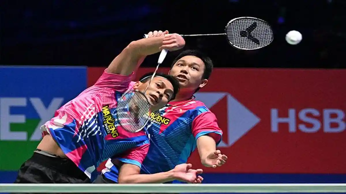 LIVE iNews TV Gratis! Jadwal All England 2024 Ahsan/Hendra Siap Main