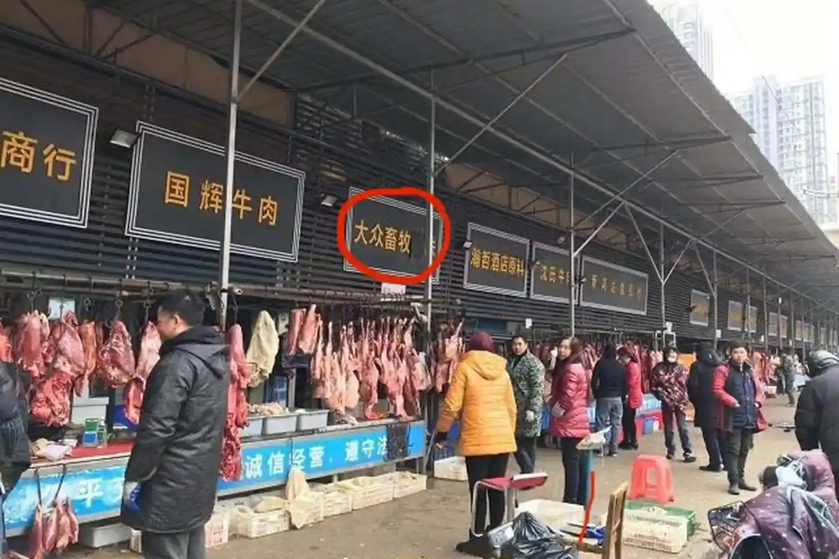 Penularan Virus Corona ke Manusia Diduga karena Mengkonsumsi Daging Hewan di Pasar Ini