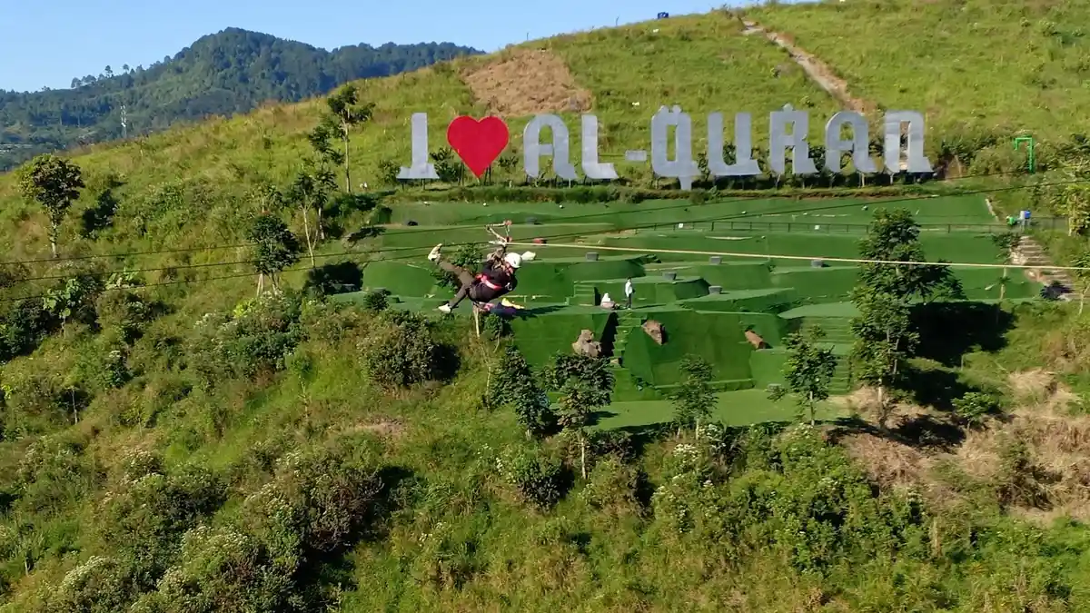 Ada Tempat Wisata Berkonsep Religi di Cicalengka Bandung, Banyak Wahana Memacu Adrenalin