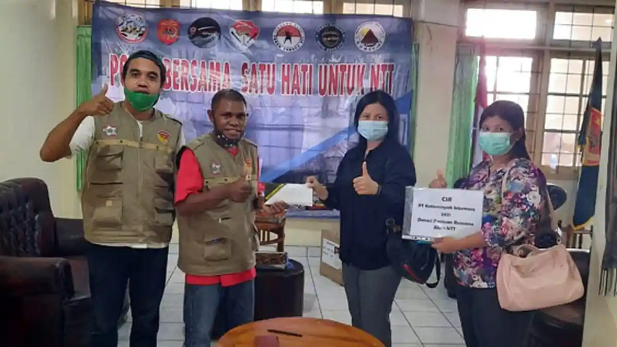 Panitia Satu Hati Untuk NTT Galang Donasi Lebih dari 200 Ton
