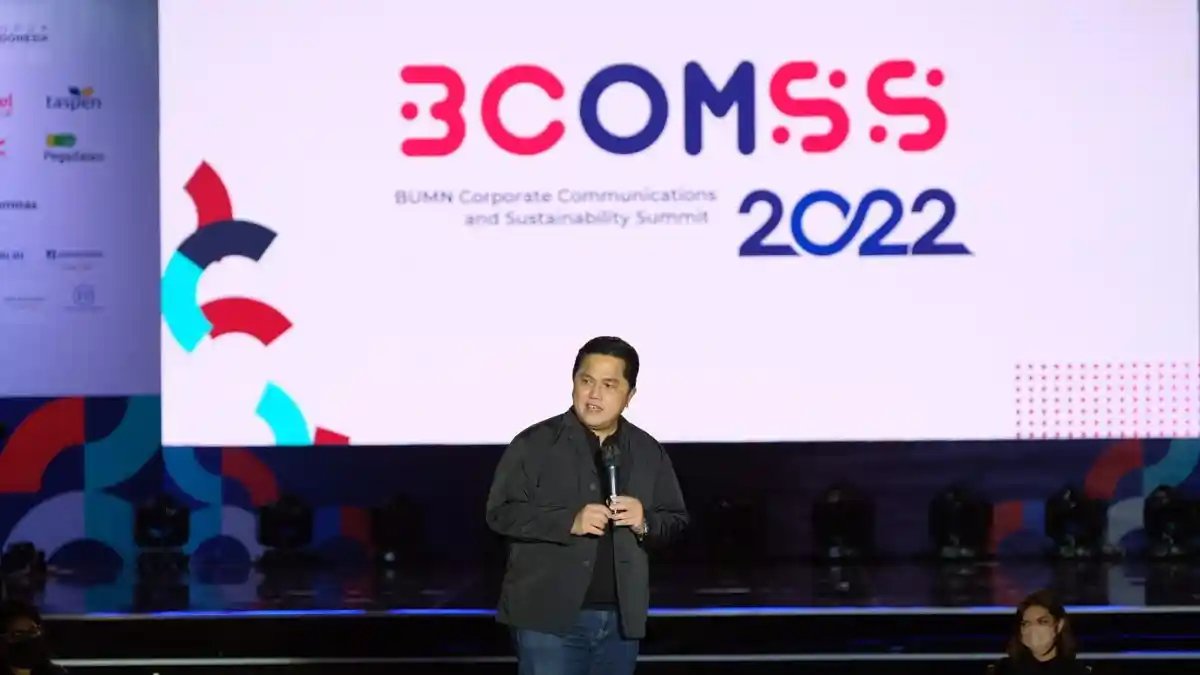 Erick Thohir: Kontribusi BUMN Sepertiga Kekuatan Ekonomi Indonesia