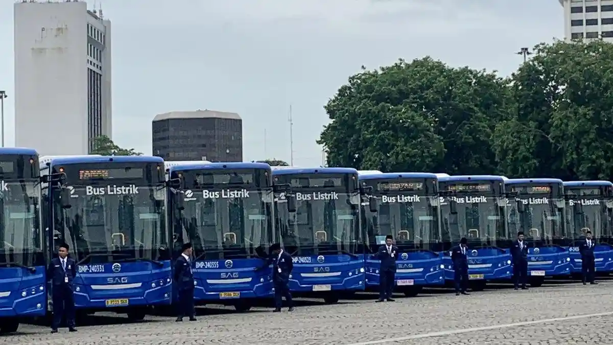 Pengurangan Emisi Gas Rumah Kaca oleh Transjakarta Dipuji Khoirudin
