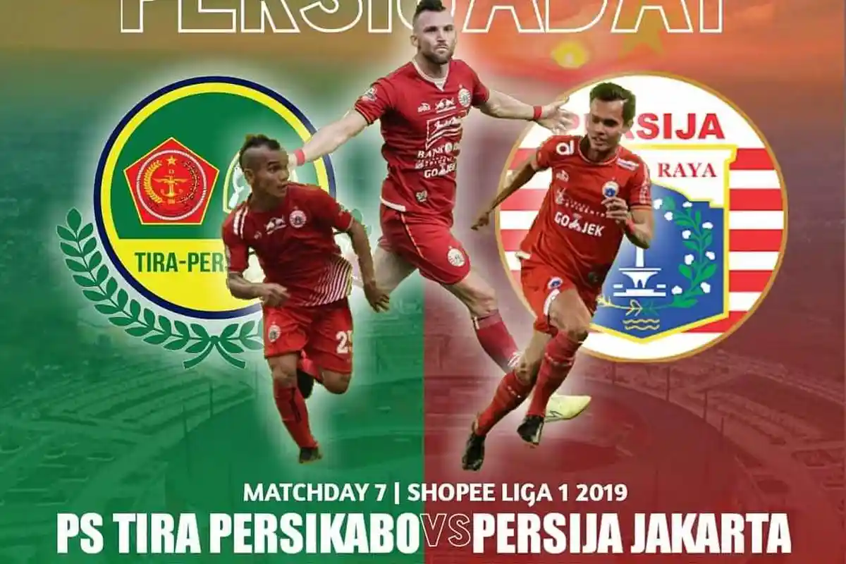 Hasil Akhir PS Tira Persikabo vs Persija Liga 1 2019 : Skor Akhir 5-3, Hattrick Sia-sia Marko Simic