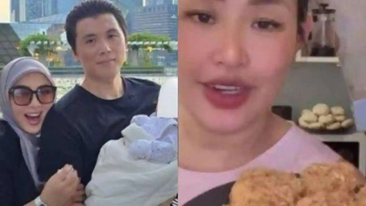 SELEB TERPOPULER: Anak Syahrini Potong Rambut di Luar Negeri - Pinkan Mambo Jual Donat dan Pisang