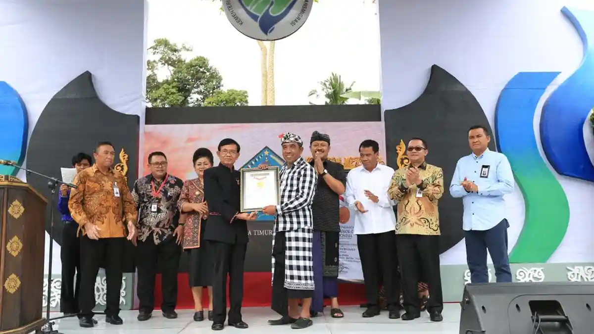Sabet 3 Rekor MURI, Desa Duda Timur di Bali Jadi Lokomotif Percontohan Desa Lain