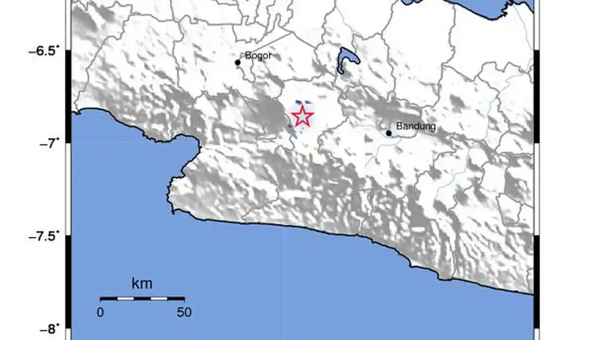 Gempa Terkini Guncang Cianjur Minggu Sore, Warga Langsung Lari Selamatkan Diri