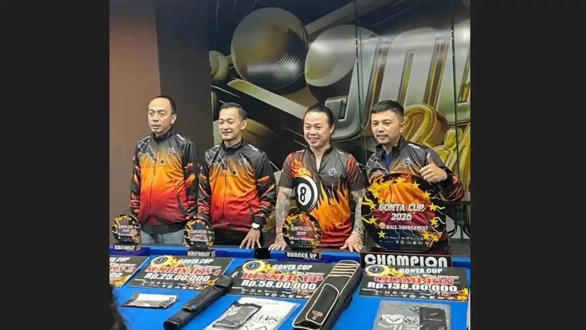 Pebiliar Sumut Marlando Sihombing Raih Juara Gonta Cup Nasional 2026
