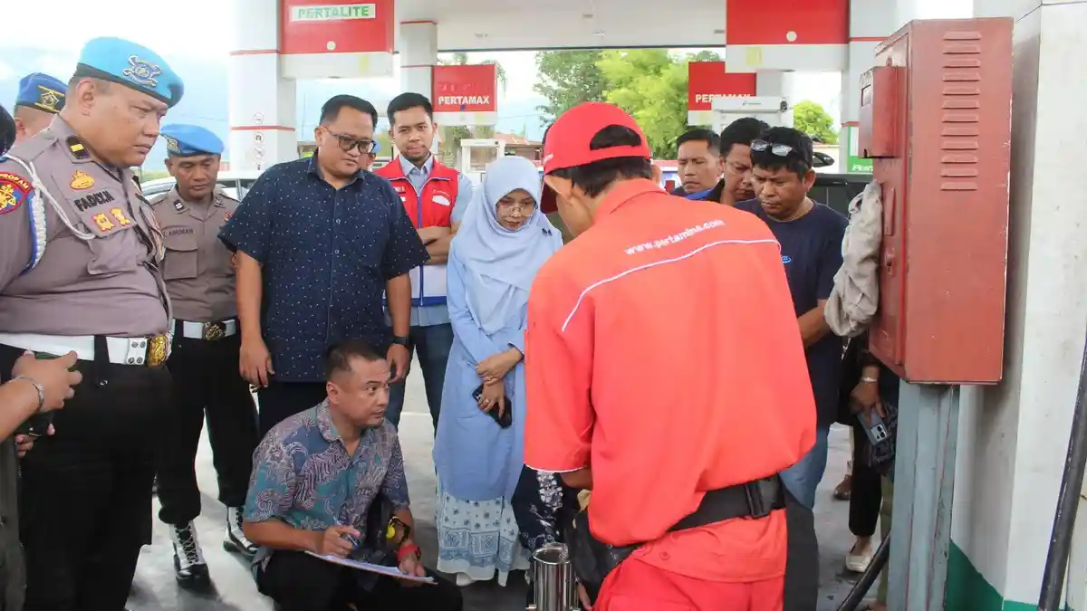 Polda Sulteng Gelar Sidak, Pastikan Tidak Ada Penyimpangan Kualitas BBM