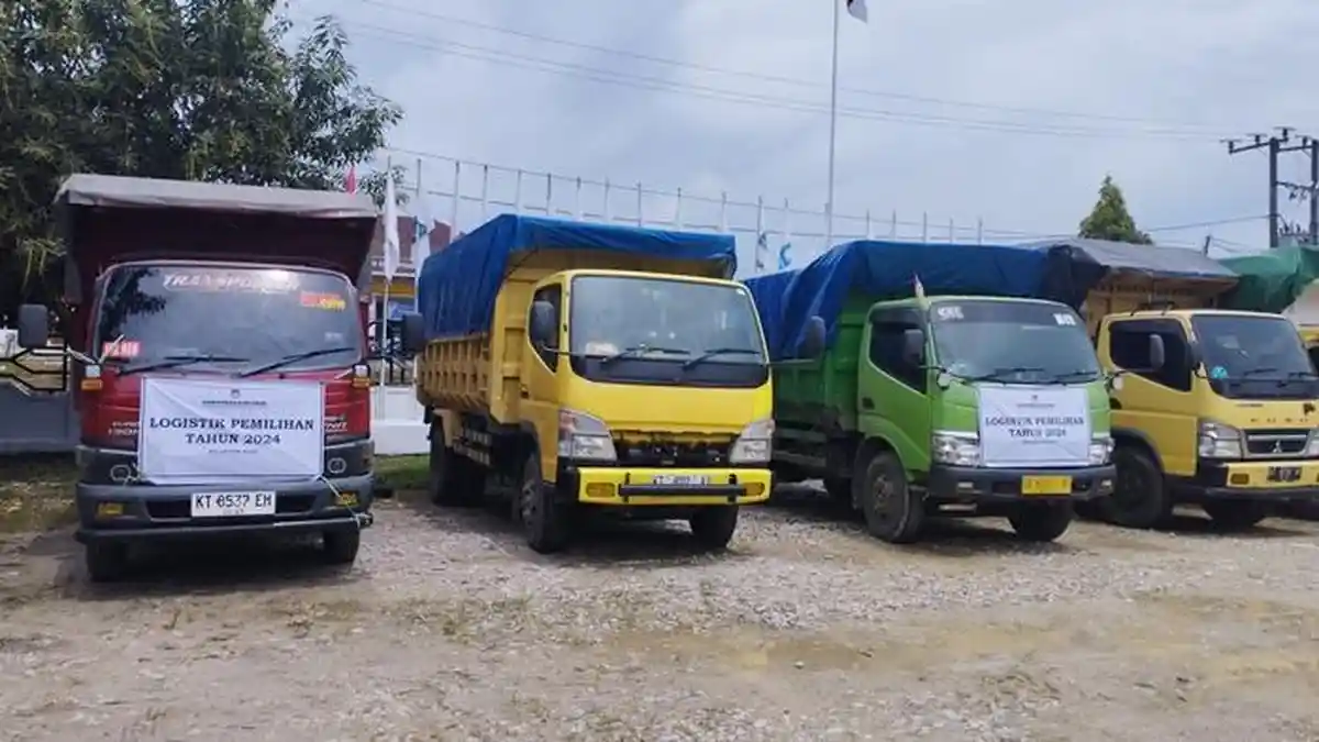 KPU PPU Mendistribusikan Logistik Pilkada 2024 Dimulai Hari ini, Siapkan 9 Armada 