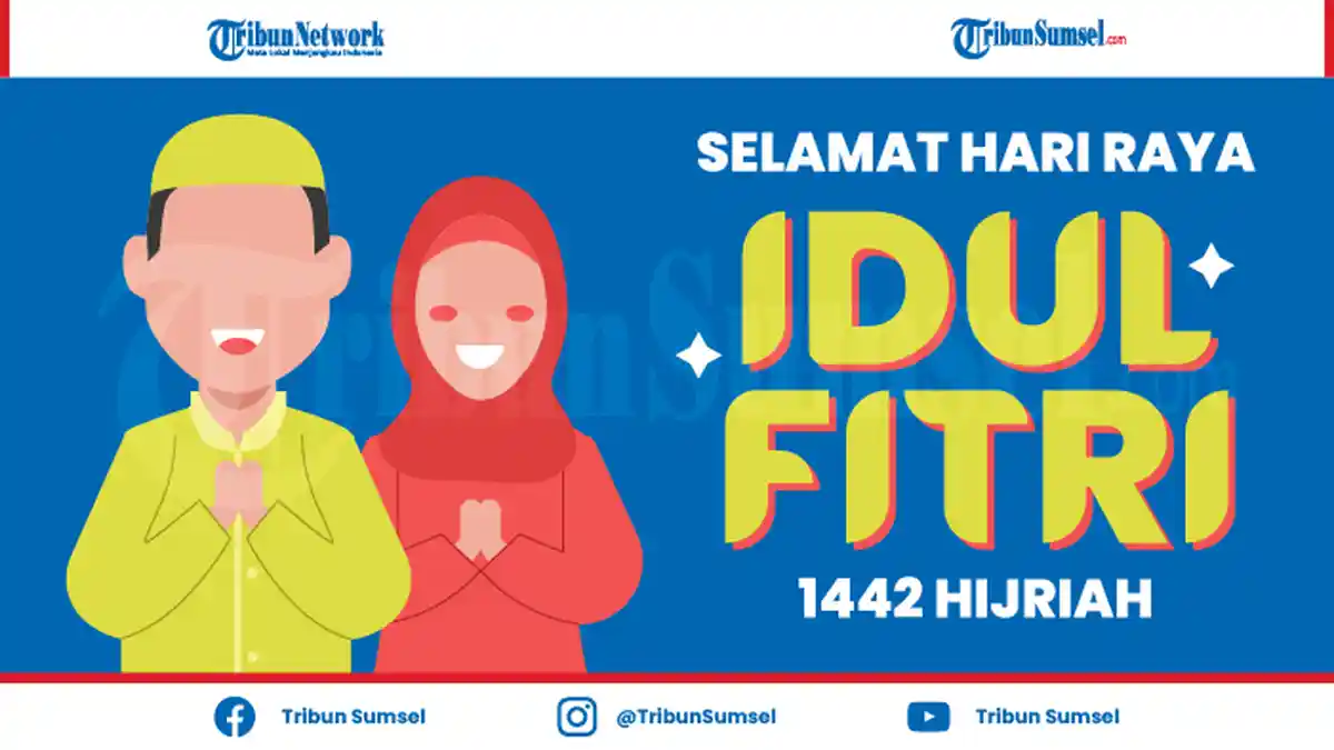 Cara Membuat Kartu Ucapan Hari Raya Idul Fitri 2021 Mudah dan Link Bingkai Ucapan Lebaran 2021