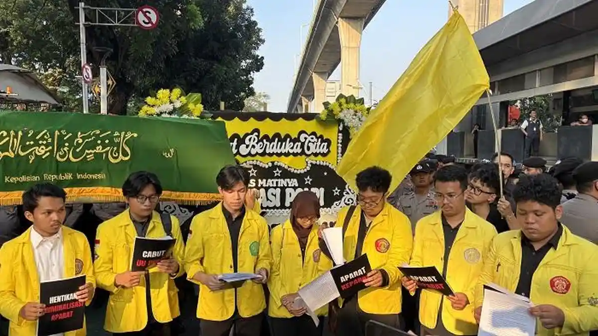 BEM UI Kritik Penegakan Hukum di Hari Bhayangkara: Ungkap Data Penangkapan, Dugaan Kekerasan Aparat - Tribunnews.com