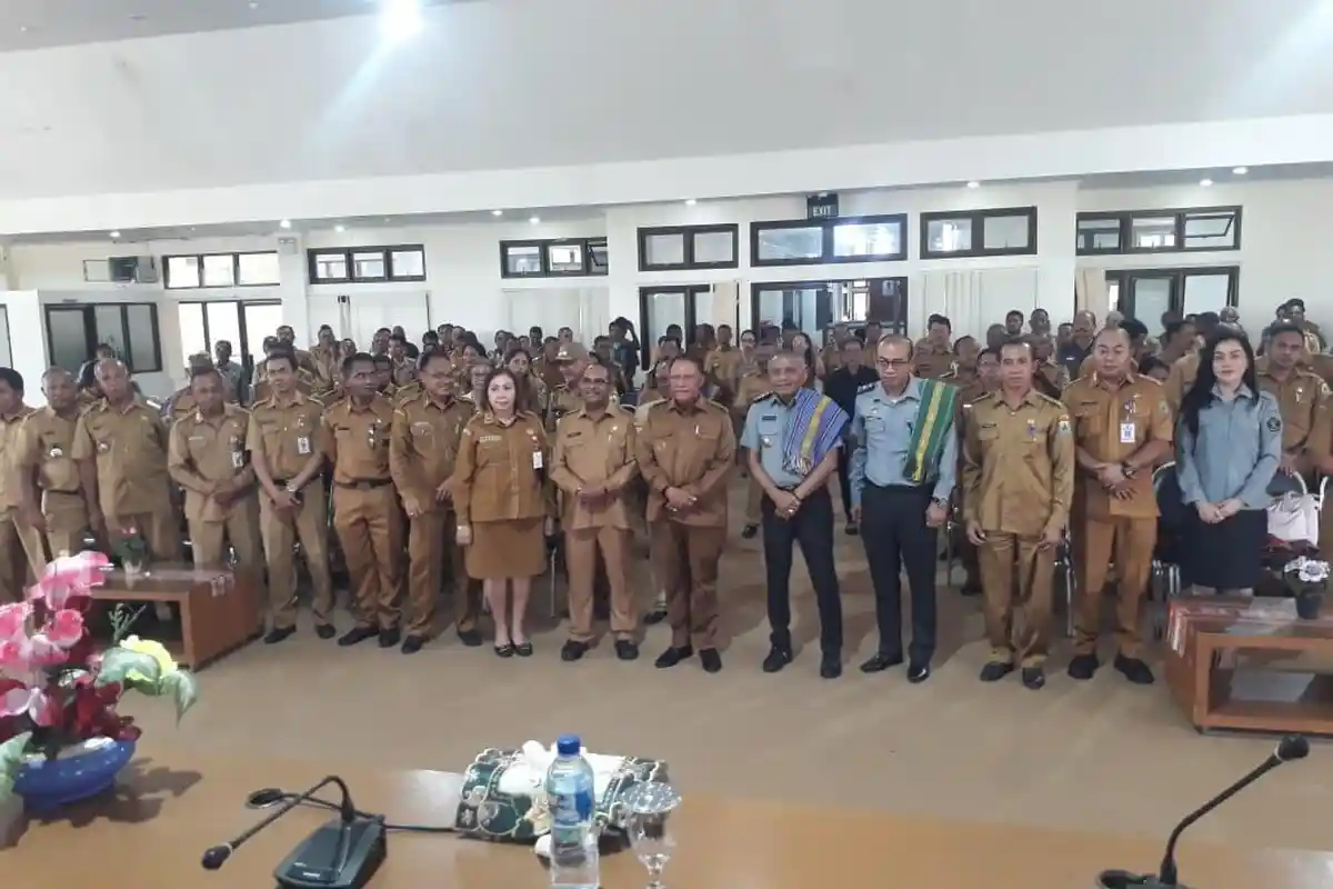 Kanwil Kementerian Hukum NTT dan Pemda TTS Bentuk Posbakum Desa Kelurahan