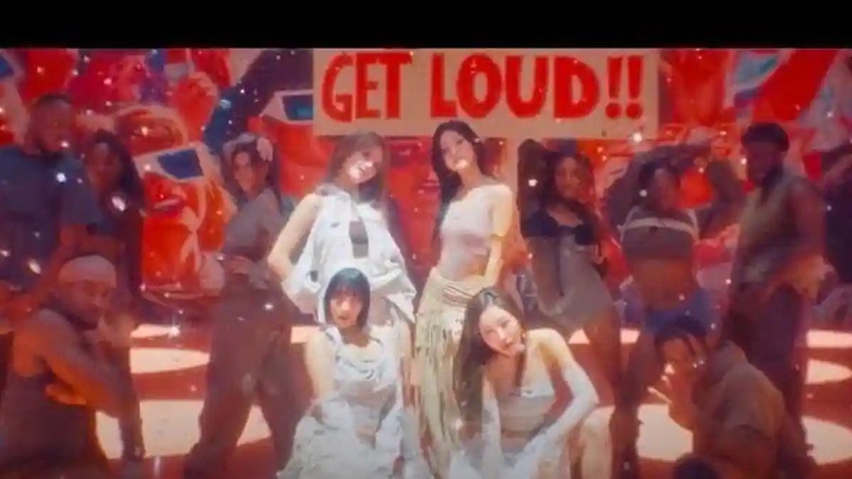 Lirik dan Terjemahan Lagu Get Loud dari Kiss Of Life