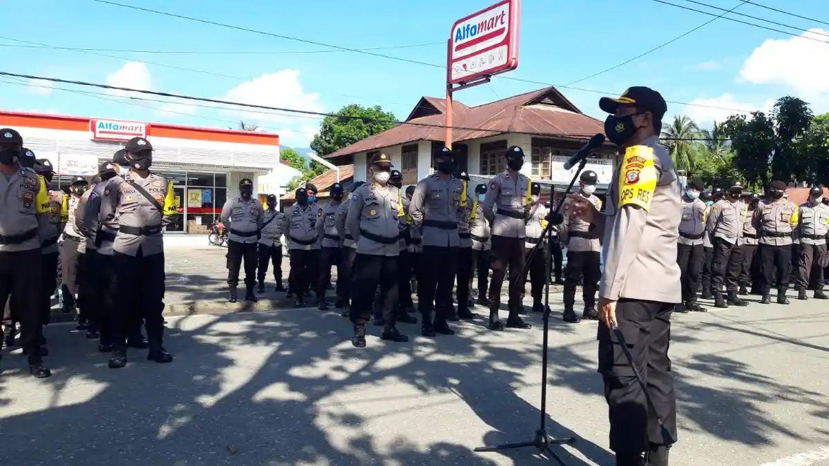 Polres Boltim Apel Pengamanan Distribusi Logistik Pemilihan dan APD di Pilkada 2020