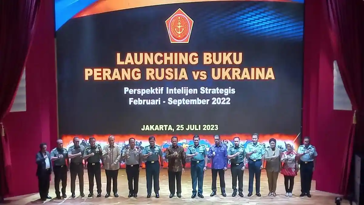 Luncurkan Buku Soal Perang Rusia-Ukraina, Panglima TNI Ingatkan Si Vis Pacem Para Bellum
