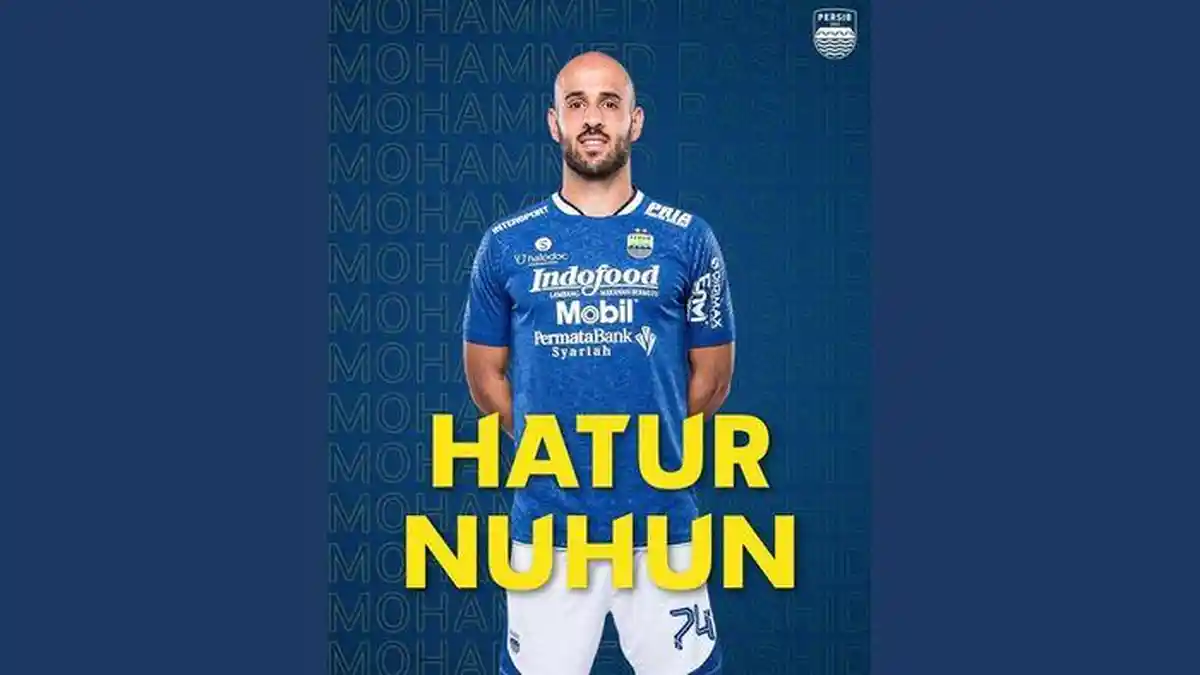 Mohammed Rashid jadi Pemain Kesepuluh yang Resmi Tinggalkan Persib Bandung.