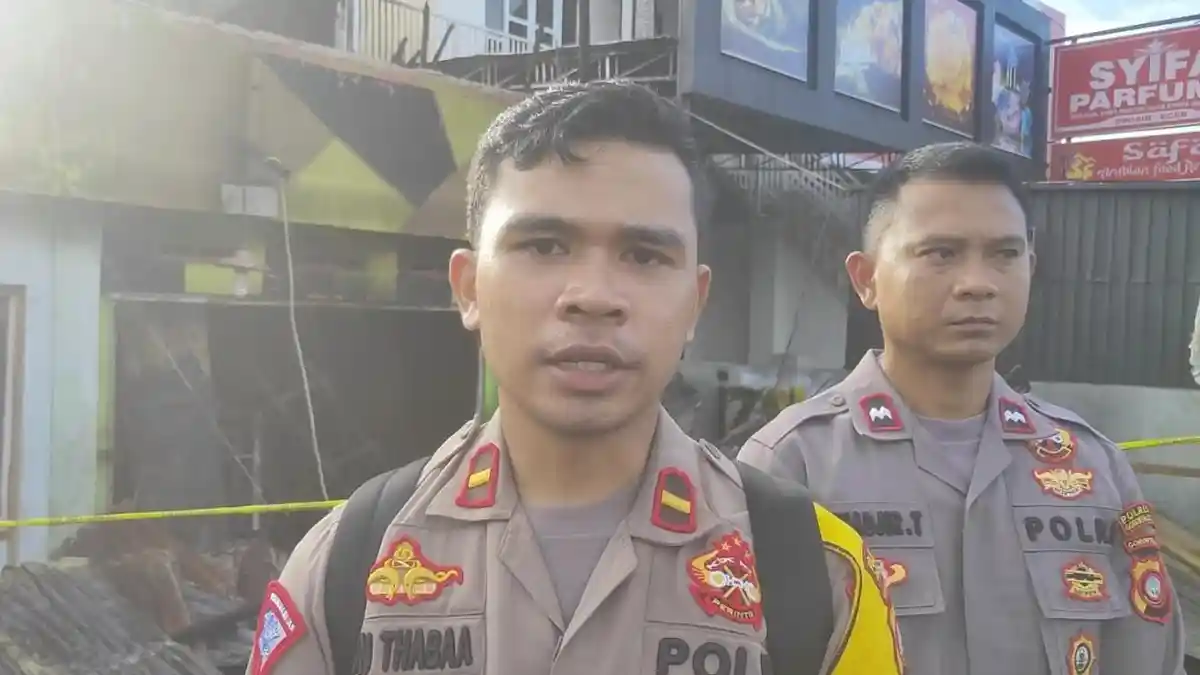 Kerugian Akibat Kebakaran di JDS Kota Gorontalo Diestimasi Rp 500-an Juta