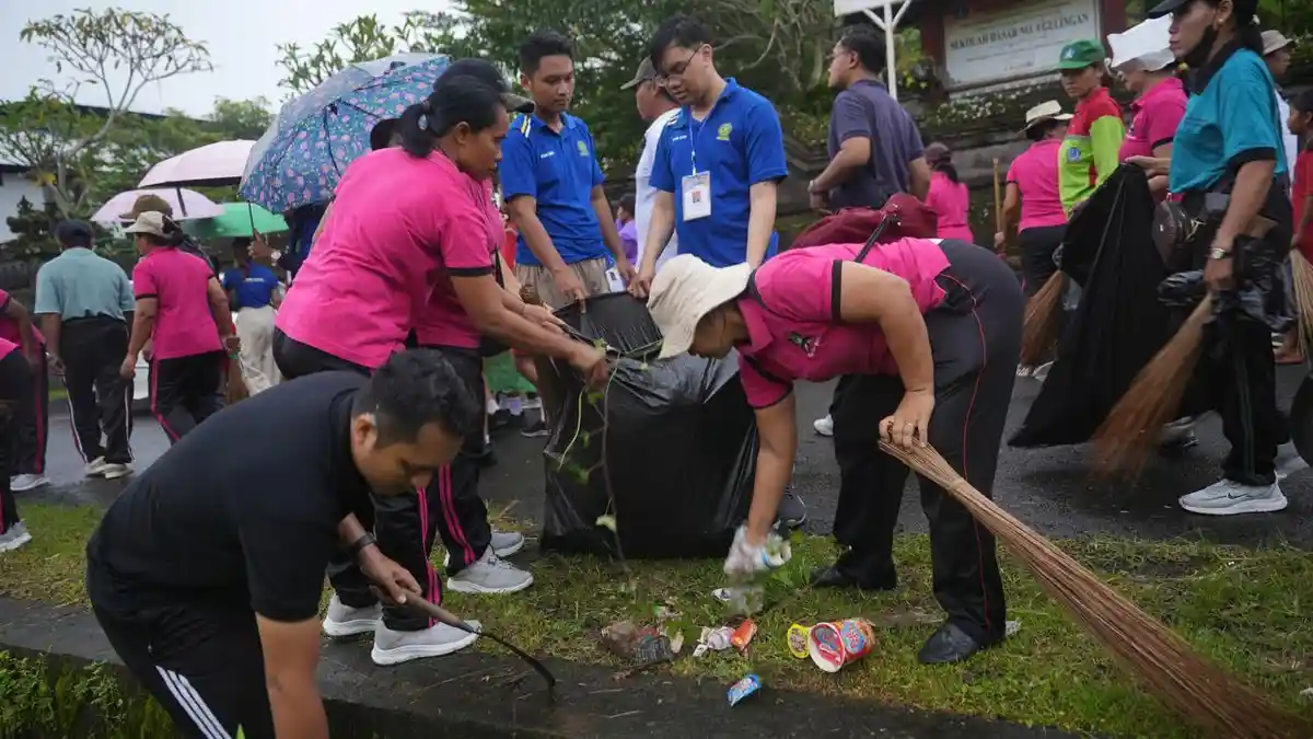 Hari Peduli Sampah Nasional, Desa Gulingan Konsisten Jaga Lingkungan, Pengelolaan Berbasis Sumber 