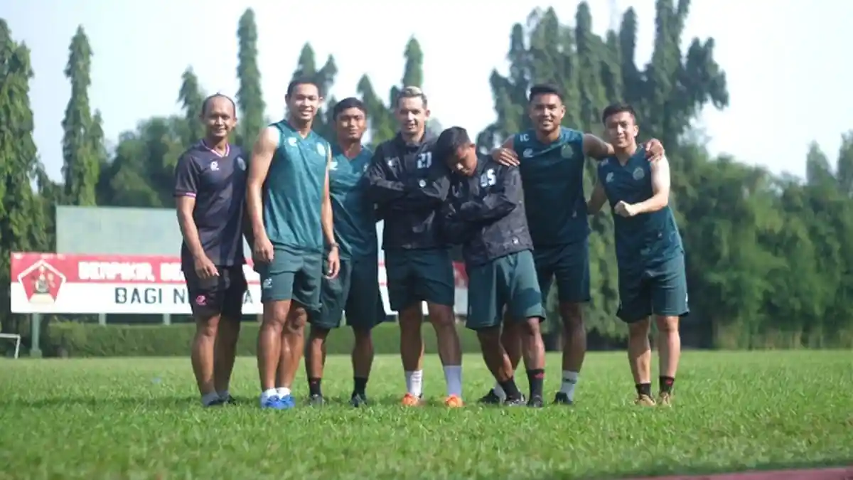 Andy Setyo Mudah Beradaptasi Ketika Kembali saat Menjalani Latihan Perdana Bersama Persikabo 1973