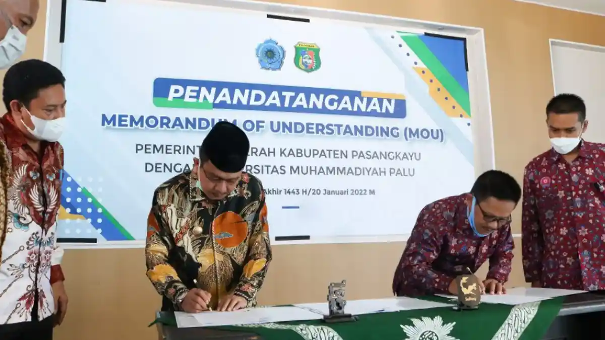 Pemkab Pasangkayu Harapkan Dukungan dari Unismuh Palu Terkait Pengembangan SDM