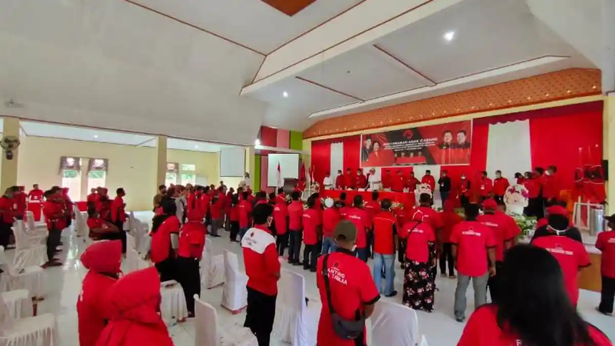 Hadir di Musancab, Steven Kandouw Apresiasi Kekompakan DPC PDIP Bolsel