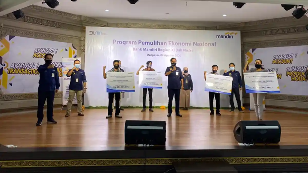 Dukung Program PEN, Bank Mandiri Salurkan Rp 782,14 Miliar