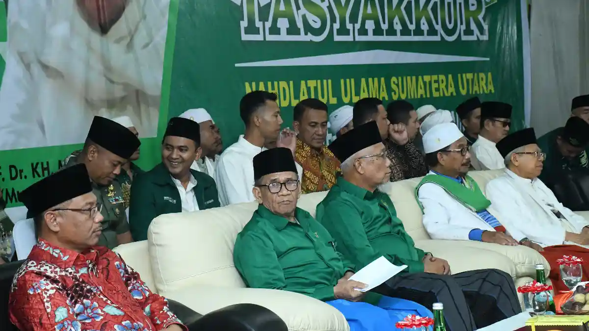 Ikuti Istighosah di UNUSU, Akhyar Ajak Umat Nahdliyin Ikut Jaga Kerukunan