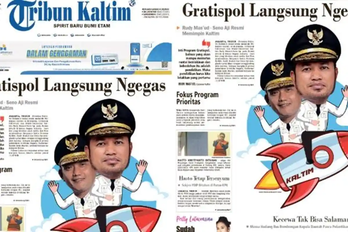 Rudy Mas’ud-Seno Aji Resmi Memimpin Kaltim, Program Gratispol Langsung Ngegas