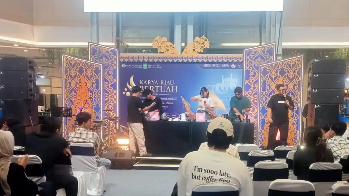 BI Dorong Nilai Jual Kopi Liberika Riau Lewat Kompetisi Barista dan Penguatan Branding - Tribunpekanbaru.com