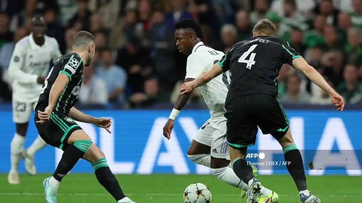 Hasil Babak I Real Madrid vs Celtic: 3 Penalti Tercipta, El Real Unggul