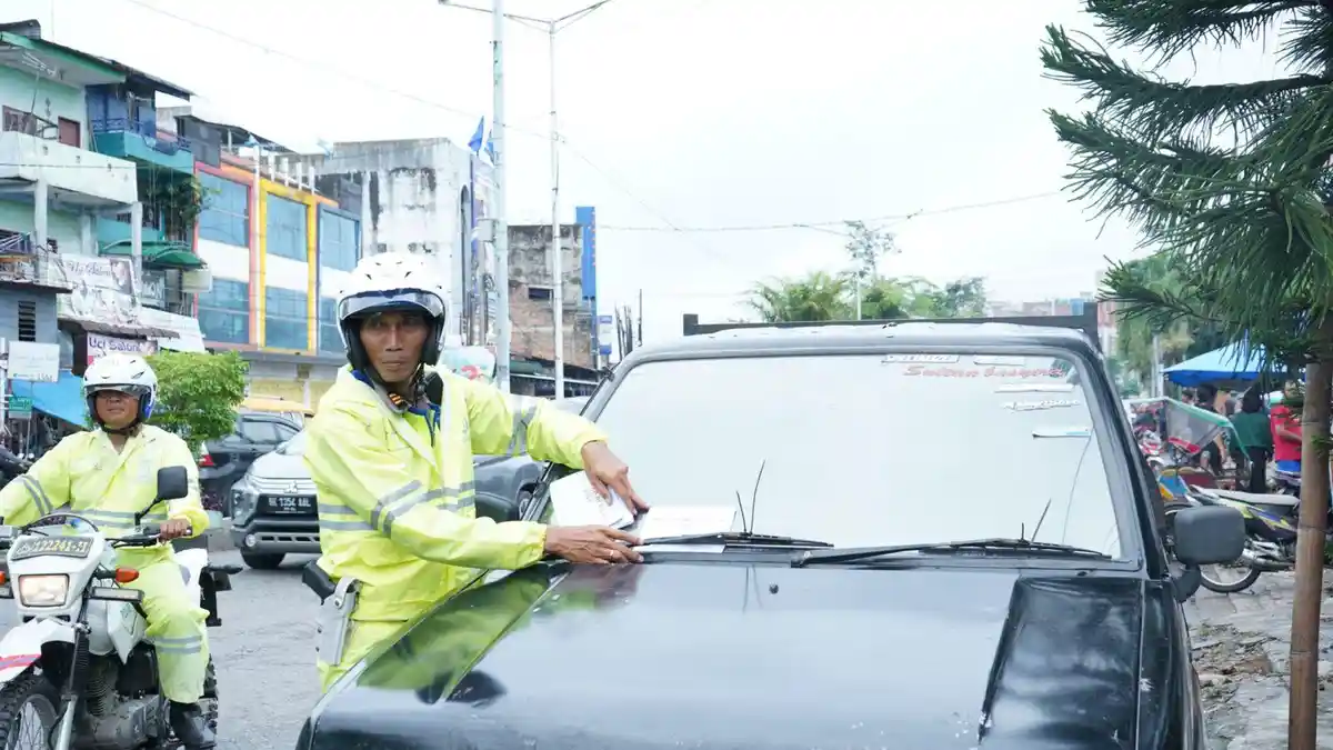 Polda Sumut tilang 4.163 Kendaraan karena Pelangaran Lawan Arus