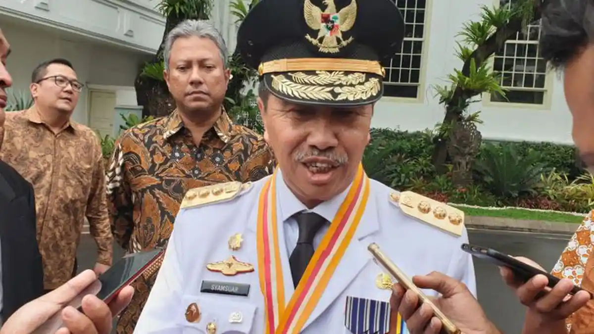 Gubernur Riau Syamsuar Dukung Jokowi di Pilpres 2019