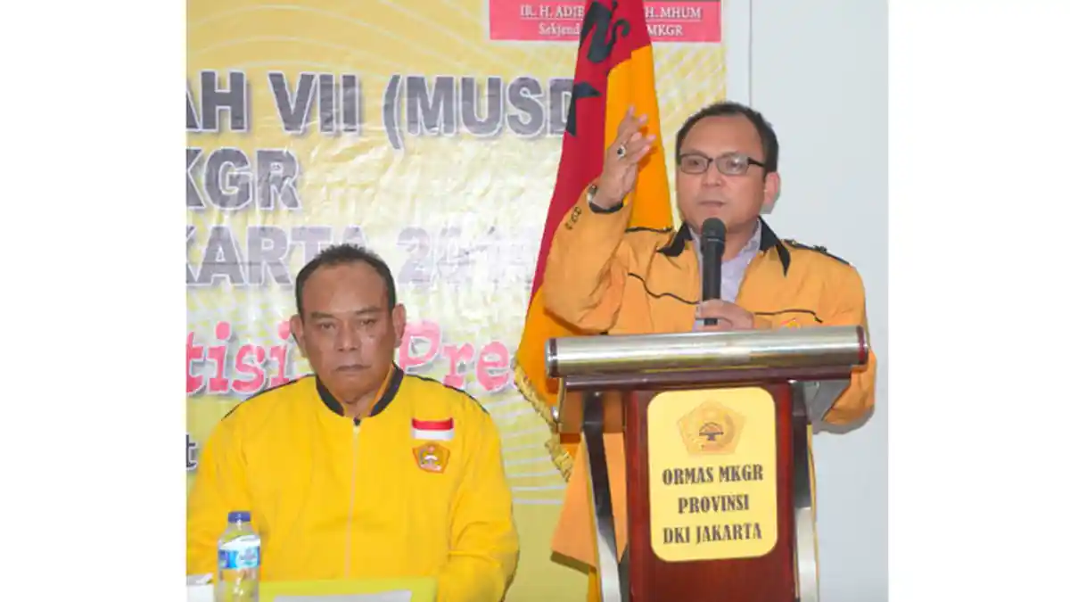 Basri Baco Terpilih Jadi Ketua DPD MKGR DKI Jakarta