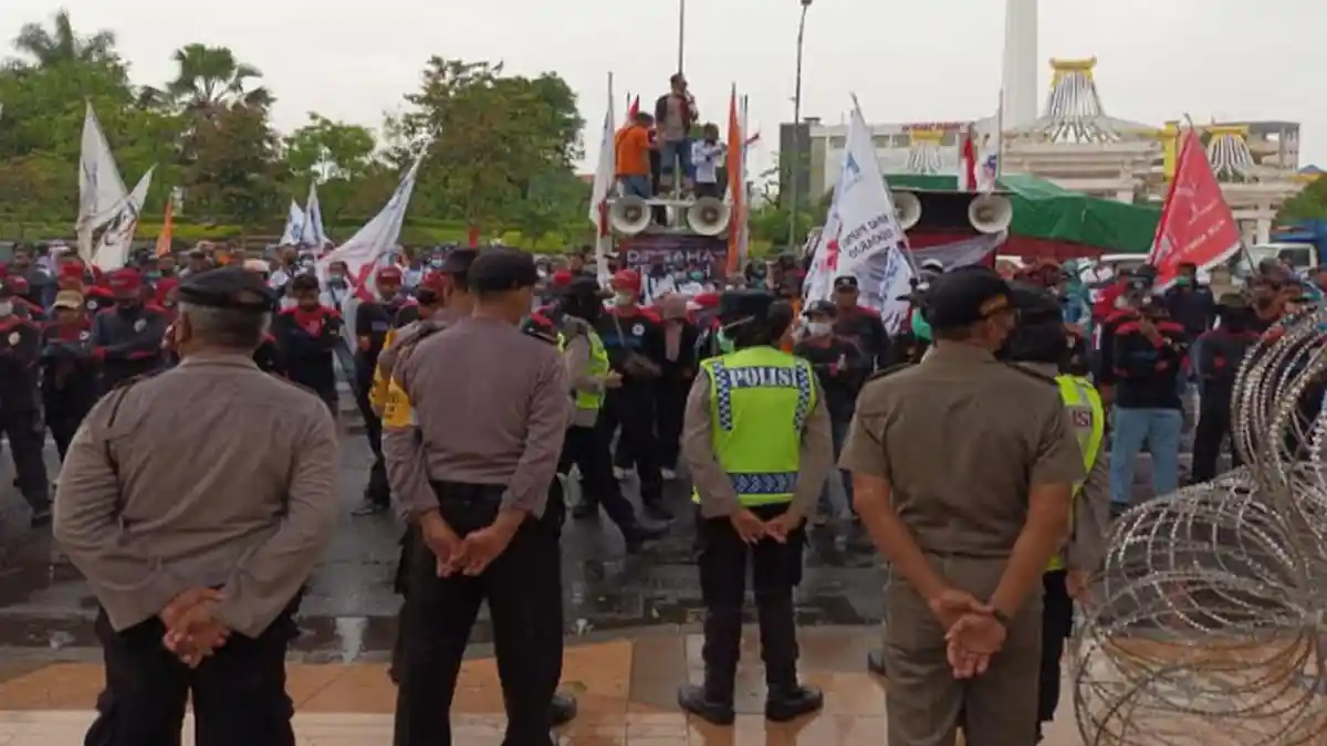 Buruh di Jatim Bakal Suarakan Isu Jaminan Kesehatan saat Peringatan May Day 2022